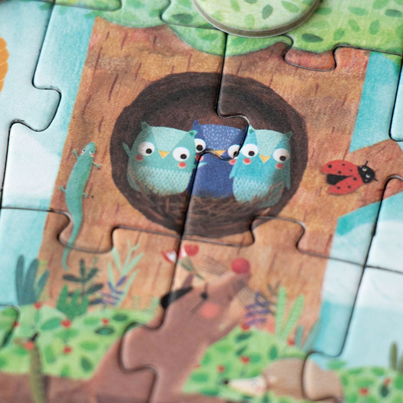 <p>Puzzle pequeño de un manzano</p>